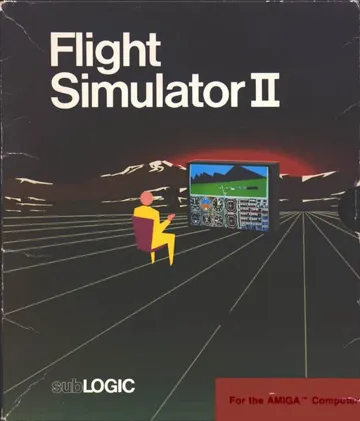 Flight Simulator II box cover front